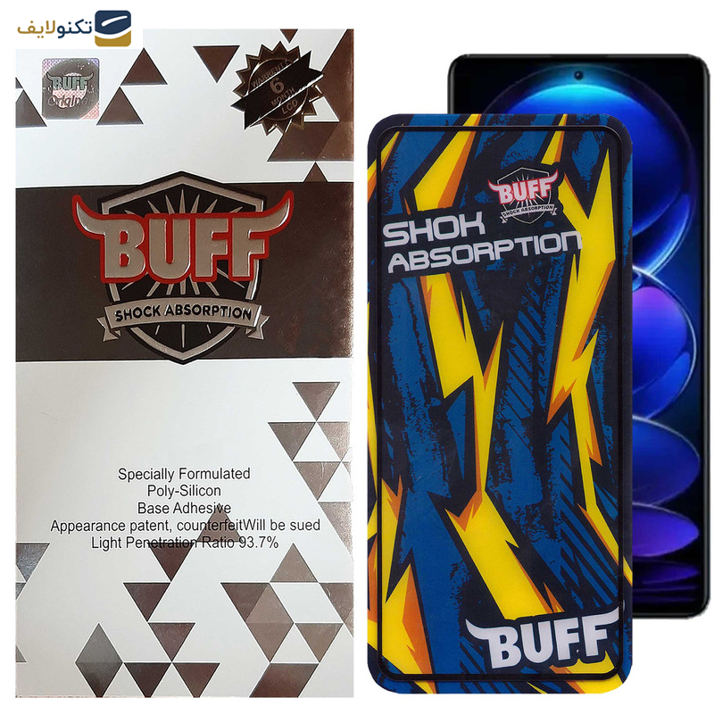 محافظ صفحه نمایش بوف مدل Shock-Shock-G مناسب برای گوشی موبایل شیائومی Redmi Note 12 Pro Plus - Note 12 Pro 5G/4G - Note 12 5G/4G - Buff Shock-Shock-G Glass Screen Protector For Xiaomi Redmi Note 12 Pro Plus-Note 12 Pro 5G-4G- Note 12 5G-4G