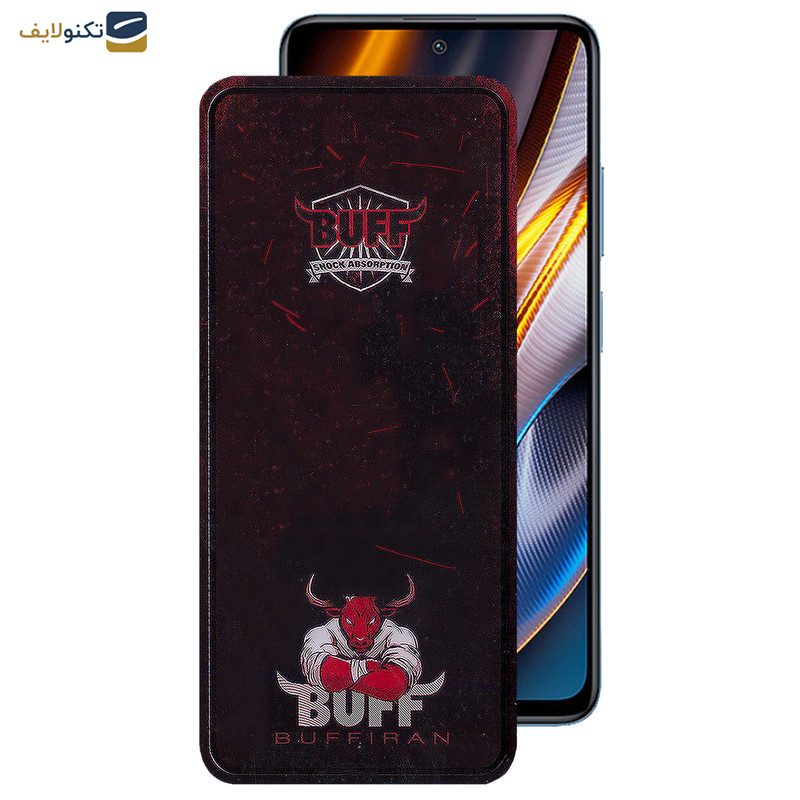 محافظ صفحه نمایش بوف مدل Muscle-Bull-G مناسب برای گوشی موبایل شیائومی Poco X4 GT - X3 GT - M4 Pro 5G - Redmi K50i - Note 11S 5G - Buff Muscle-Bull-G Glass Screen Protector For Xiaomi Poco X4 GT-X3 GT-M4 Pro 5G-Redmi K50i-Note 11S 5G