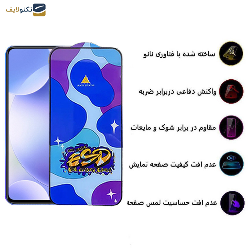 محافظ صفحه نمایش اپیکوی مدل Star ESD مناسب برای گوشی موبایل شیائومی Redmi K30-Poco F2 Pro-Poco X2-Mi 10T Pro 5G-Mi 10T 5G - Star ESD Glass Screen Protector For Xiaomi Redmi K30-Poco F2 Pro-Poco X2-Mi 10T Pro 5G-Mi 10T 5G