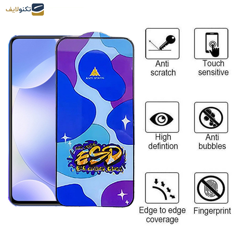 محافظ صفحه نمایش اپیکوی مدل Star ESD مناسب برای گوشی موبایل شیائومی Redmi K30-Poco F2 Pro-Poco X2-Mi 10T Pro 5G-Mi 10T 5G - Star ESD Glass Screen Protector For Xiaomi Redmi K30-Poco F2 Pro-Poco X2-Mi 10T Pro 5G-Mi 10T 5G