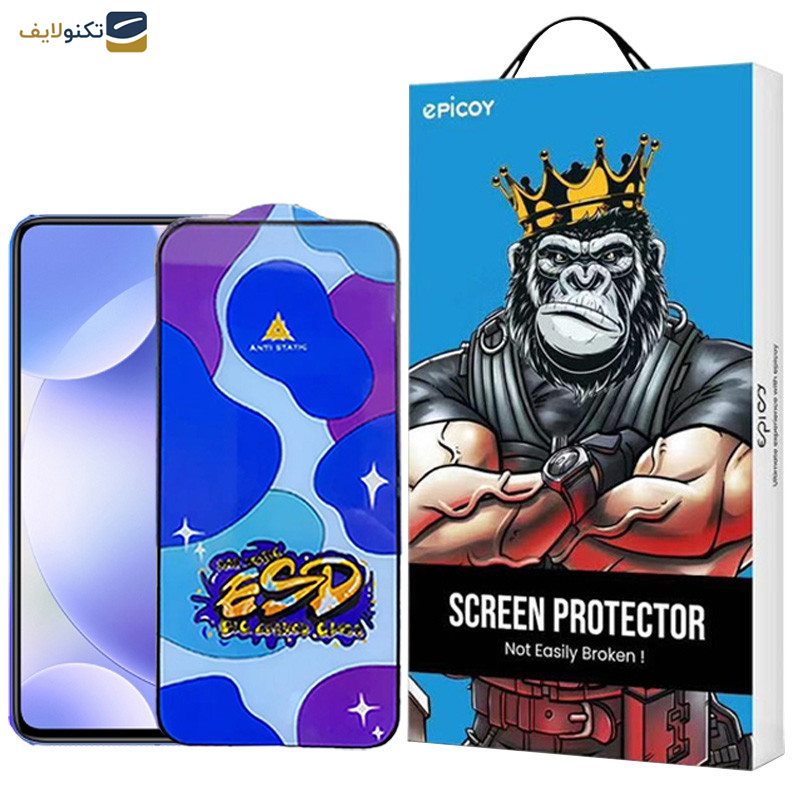 محافظ صفحه نمایش اپیکوی مدل Star ESD مناسب برای گوشی موبایل شیائومی Redmi K30-Poco F2 Pro-Poco X2-Mi 10T Pro 5G-Mi 10T 5G - Star ESD Glass Screen Protector For Xiaomi Redmi K30-Poco F2 Pro-Poco X2-Mi 10T Pro 5G-Mi 10T 5G