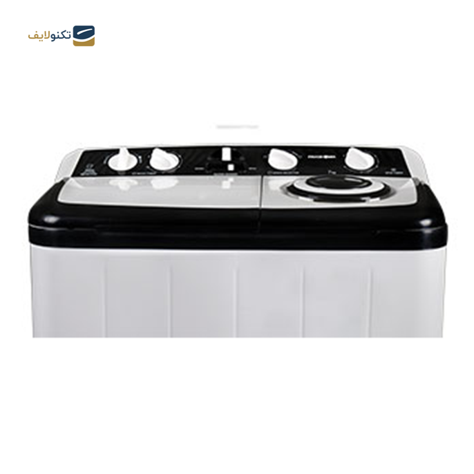 ماشین لباسشویی دوقلو پاکشوما 7 کیلویی مدل PWT-7241KJ - Pakshoma PWT-7241KJ Washing Machine 7KG