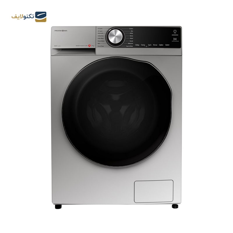 ماشین لباسشویی پاکشوما 9 کیلویی مدل TFB 96407 - Pakshoma TFB 96407 Washing Machine 9KG