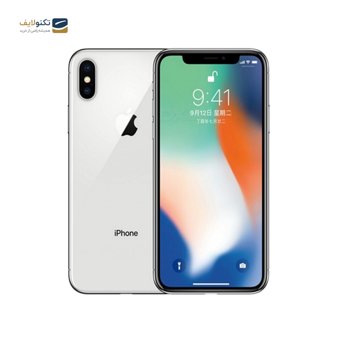 گوشی موبایل اپل مدل آیفون X ظرفیت 64 گیگابایت - Apple iPhone X 64/3GB