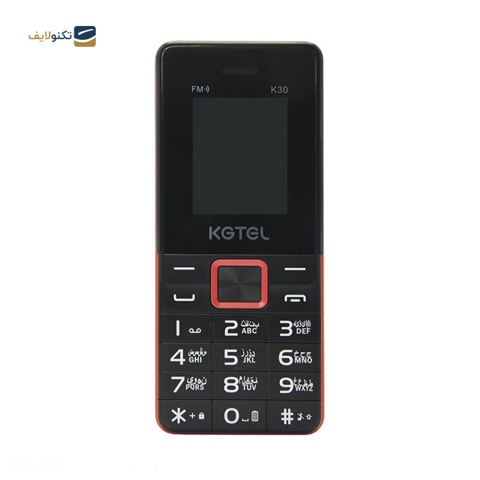  گوشی موبایل کاجیتل مدل K30 حافظه داخلی 25 کیلوبایت- دو سیم کارت - KGTEL K30 Dual SIM