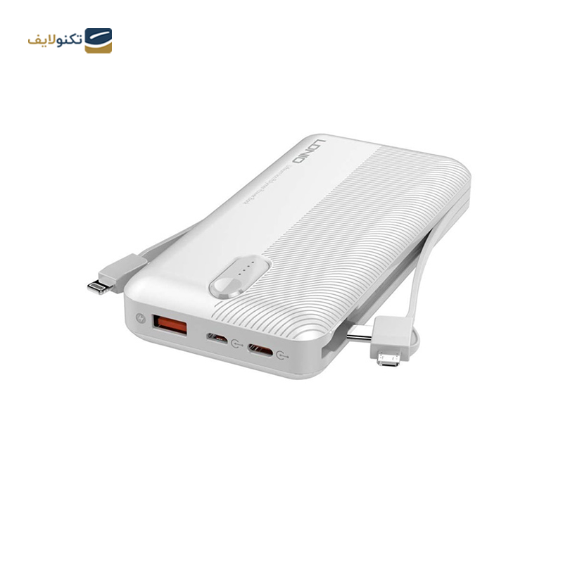 پاوربانک الدینیو مدل PL 2014 ظرفیت ۲۰۰۰۰ میلی آمپر ساعت - LDNIO PL 2014 20000mah Power bank