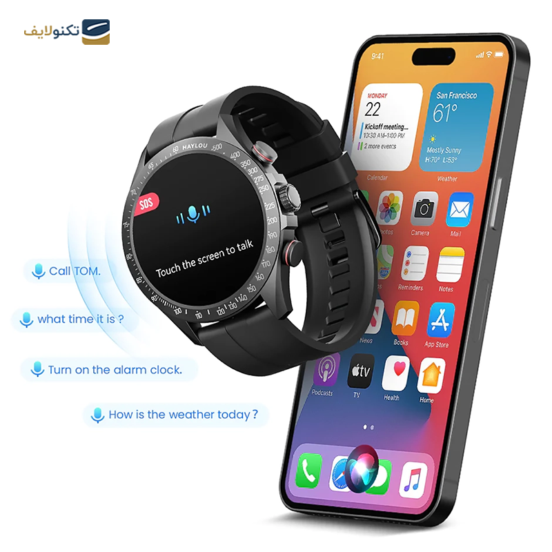 ساعت هوشمند هایلو مدل Solar Pro - Haylou Solar Pro Smart Watch