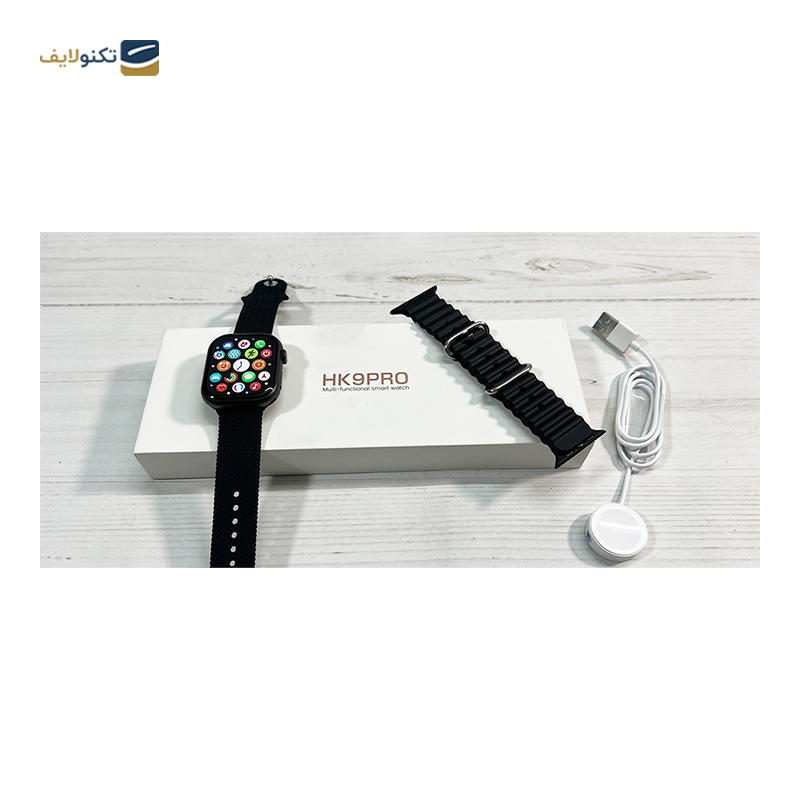 ساعت هوشمند مدل HK9 Pro-Black - HK9 Pro-Black Smart Watch