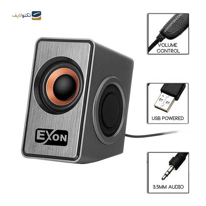 اسپیکر دسکتاپ اکسون مدل E006 - Exon E006 Speaker