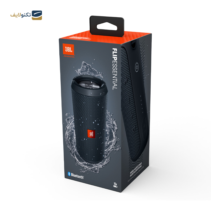 اسپیکر بلوتوثی قابل حمل جی بی ال مدل Flip  Essential - JBL Flip  Essential Portable Bluetooth Speaker