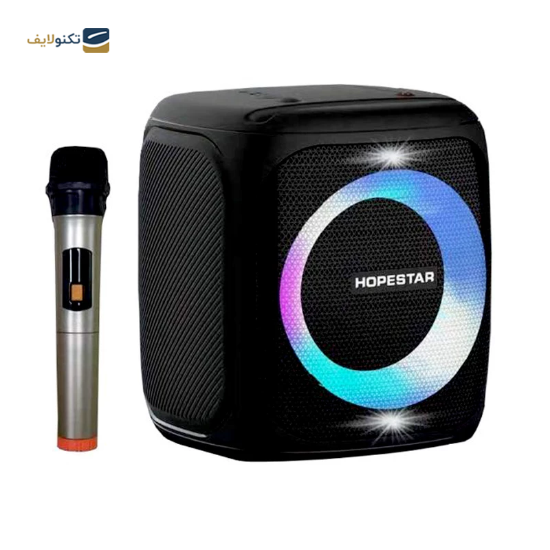 اسپیکر بلوتوثی قابل حمل هوپ استار مدل Party 100 - HopeStar Party 100 Portable Bluetooth Speaker