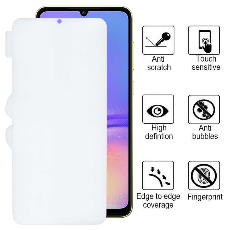 محافظ صفحه نمایش بوف مدل Hydrogel-Cover مناسب برای گوشی موبایل سامسونگ Galaxy A05 / A05s / A70 / A70s - Buff Hydrogel-Cover film screen protector suitable for Samsung Galaxy A05 / A05s / A70 / A70s