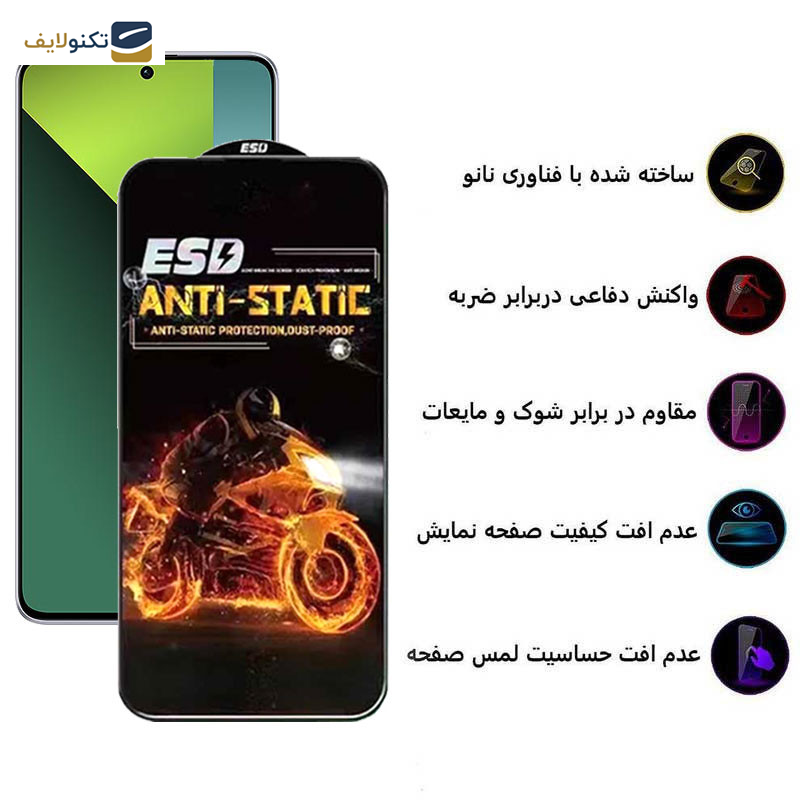 محافظ صفحه نمایش اپیکوی مدل Fiery ESD مناسب برای گوشی موبایل شیائومی Redmi Note 13 4G/5G / Note 13 Pro 4G/5G / Note 13R Pro - Epicoy Fiery ESD Screen Protector For Xiaomi Redmi Note 13 4G/5G / Redmi Note 13 Pro 4G/5G / Redmi Note 13R Pro