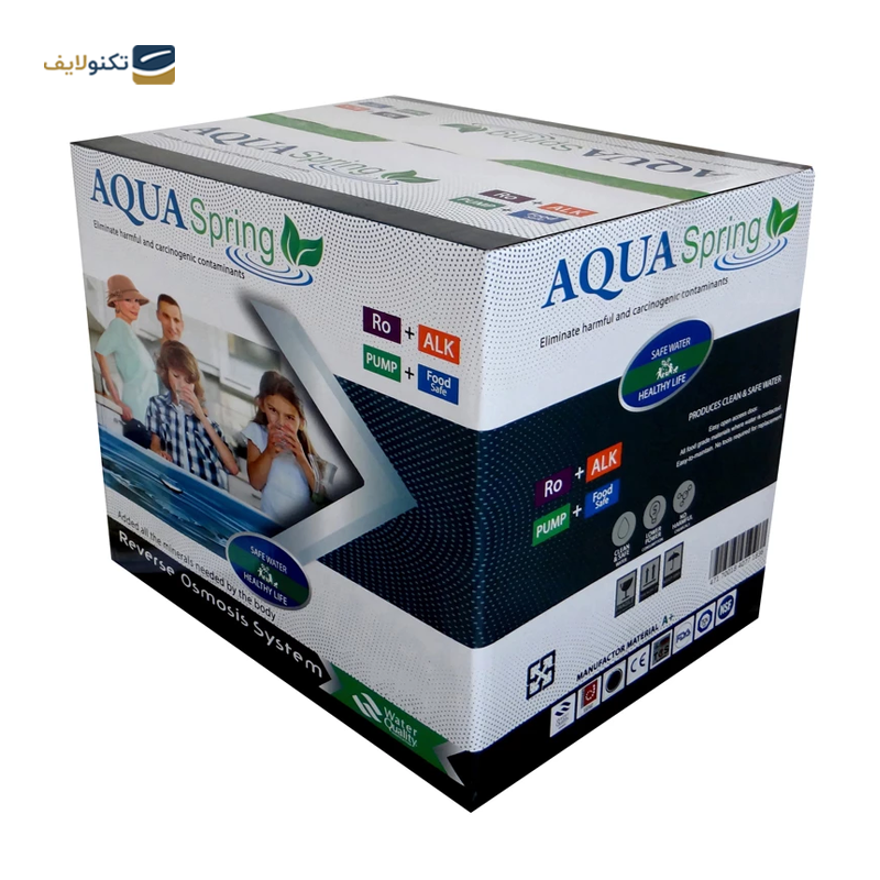 دستگاه تصفیه کننده آب آکوآ اسپرینگ مدل RO-S151 - Aqua spring RO-S151 Water Purifier