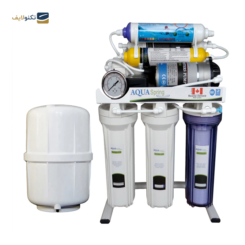 دستگاه تصفیه کننده آب آکوآ اسپرینگ مدل RO-S151 - Aqua spring RO-S151 Water Purifier