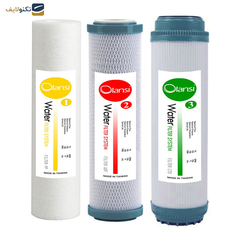دستگاه تصفیه کننده آب اولانسی مدل RO-FT2200 به همراه فیلتر 3 عددی - 