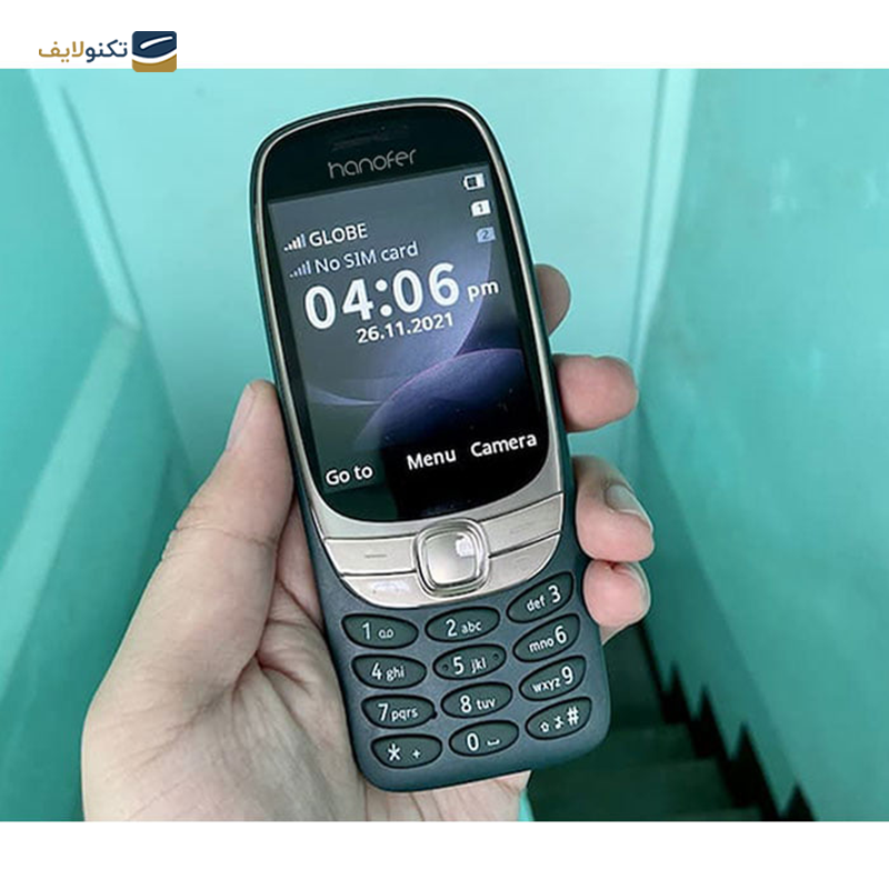 گوشی موبایل هانوفر مدل 6310 دو سیم کارت با منو فارسی - Hanofer 6310 Dual SIM With Persian Menu & Games