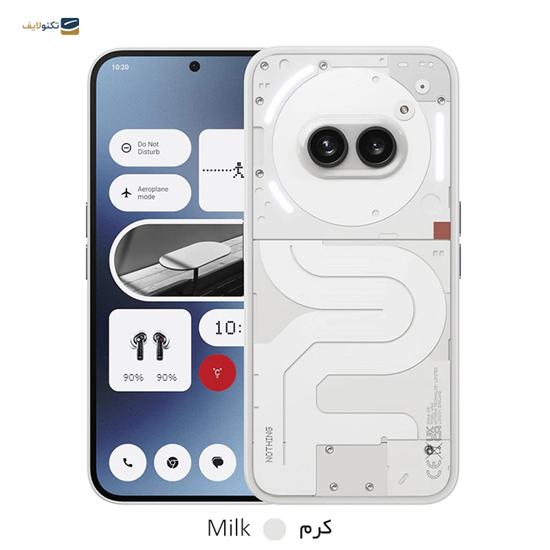 گوشی موبايل ناتینگ مدل Phone 2a 5G ظرفیت 256 گیگابایت رم 12 گیگابایت - Nothing Phone 2a 5G 256/12GB