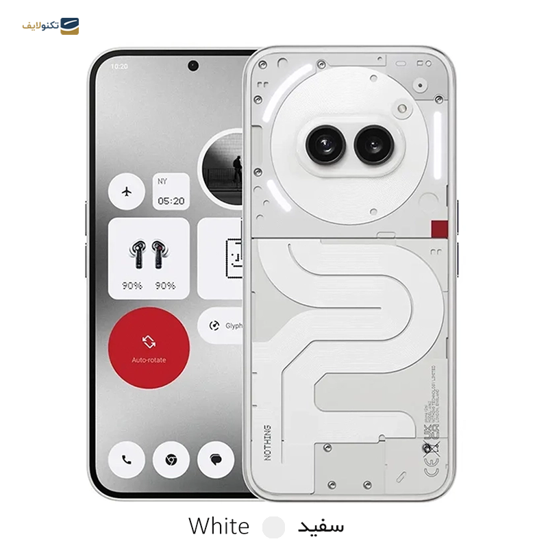 گوشی موبايل ناتینگ مدل Phone 2a 5G ظرفیت 256 گیگابایت رم 12 گیگابایت - Nothing Phone 2a 5G 256/12GB