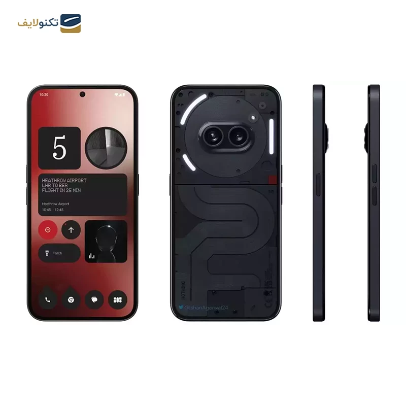 گوشی موبايل ناتینگ مدل Phone 2a 5G ظرفیت 256 گیگابایت رم 12 گیگابایت - Nothing Phone 2a 5G 256/12GB