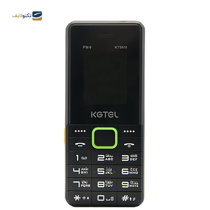  گوشی موبایل کاجیتل مدل KT5618 دو سیم کارت - KGTEL KT5618 Dual SIM