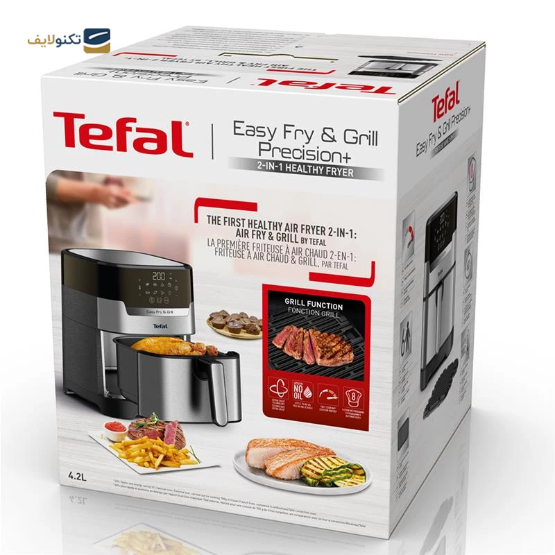 سرخ کن بدون روغن تفال مدل EY 505 - Tefal EY 505 Air Fryer