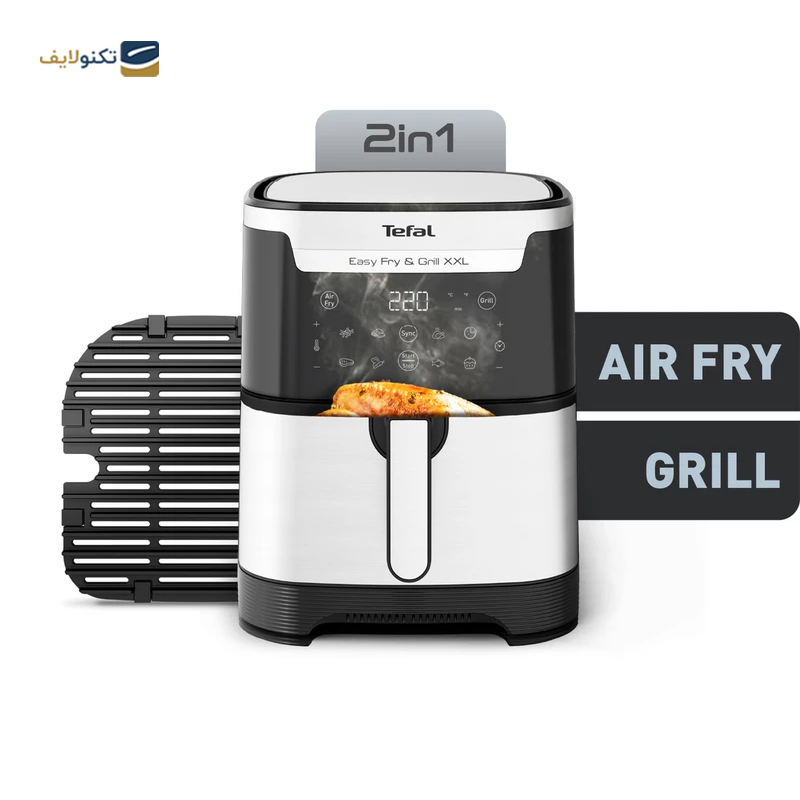 سرخ کن بدون روغن تفال مدل EY 505 - Tefal EY 505 Air Fryer