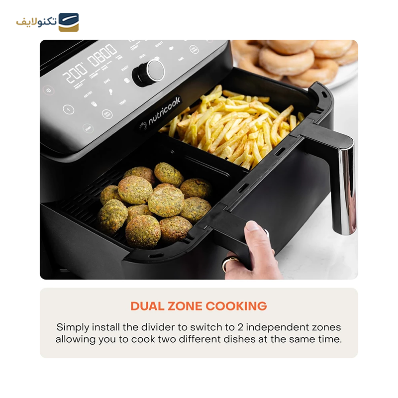 سرخ کن بدون روغن نوتریکوک مدل AFD285 - Nutricook AFD285 Air Fryer