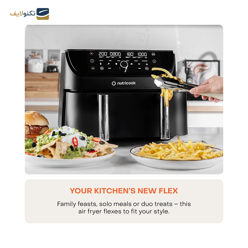 سرخ کن بدون روغن نوتریکوک مدل AFD285 - Nutricook AFD285 Air Fryer