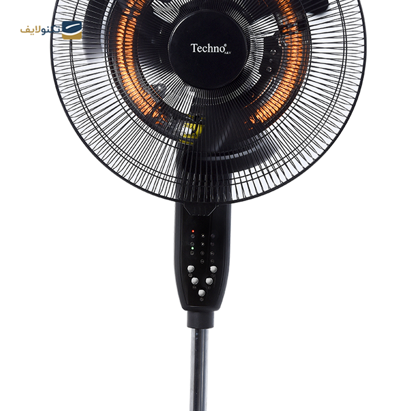 فن هیتر دوکاره تکنو مدل Te-9600 - Techno Te-9600 Fan