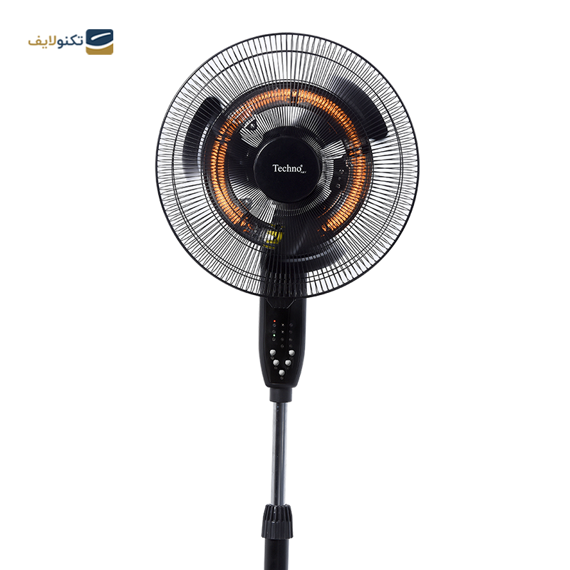 فن هیتر دوکاره تکنو مدل Te-9600 - Techno Te-9600 Fan