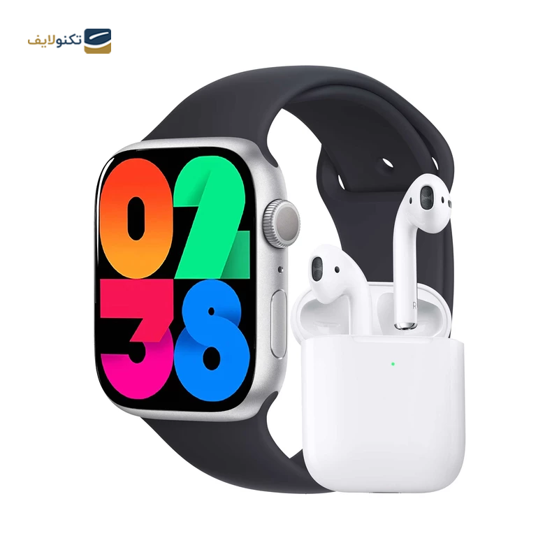 ساعت هوشمند ورنا مدل W45 Max به همراه ایرپاد - Verna W45 Max Smart Watch with Airpod