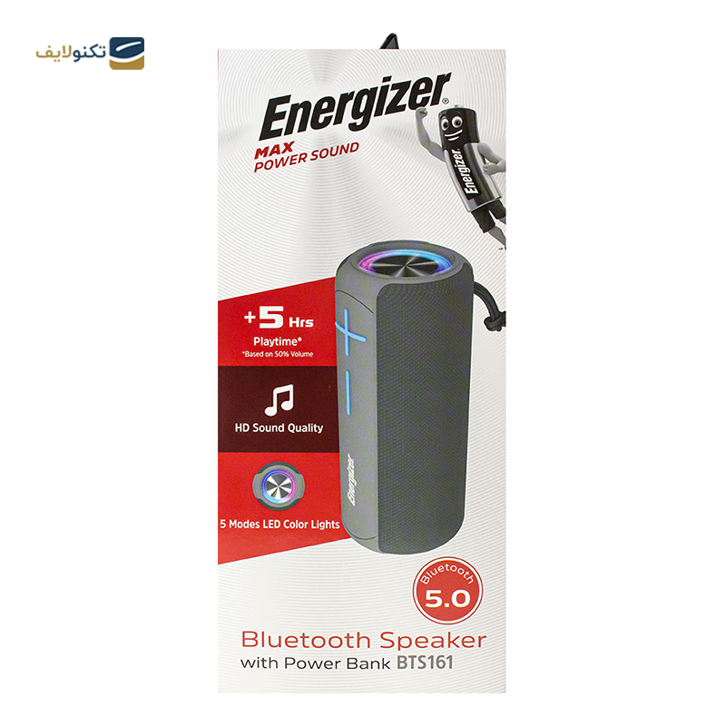 اسپیکر بلوتوثی انرجایزر مدل BTS161 - Energizer BTS161 Bluetooth speaker