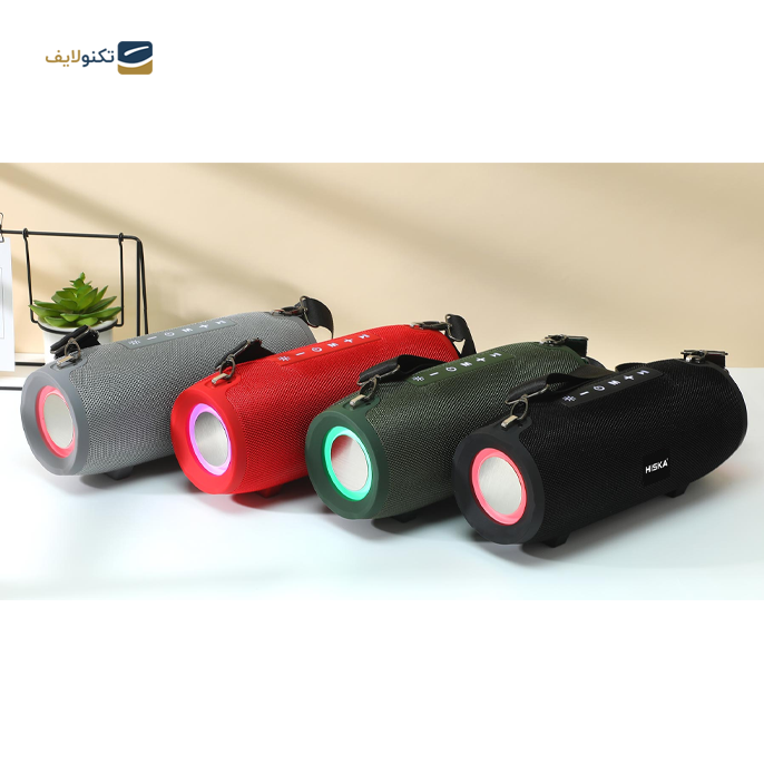  اسپیکر بلوتوثی قابل حمل هیسکا مدل B193 - Hiska B193  portable Bluetooth speaker