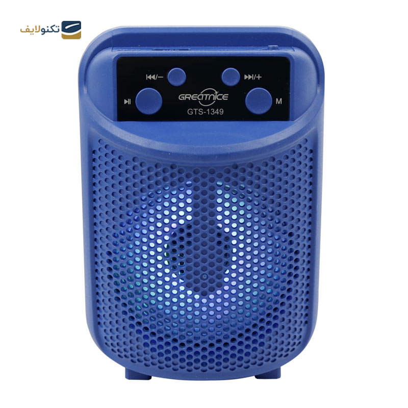 اسپیکر بلوتوثی گریت نایس مدل GTS-1349 - Greatnice GTS-1349 portable Bluetooth speaker