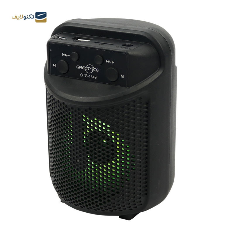 اسپیکر بلوتوثی گریت نایس مدل GTS-1349 - Greatnice GTS-1349 portable Bluetooth speaker