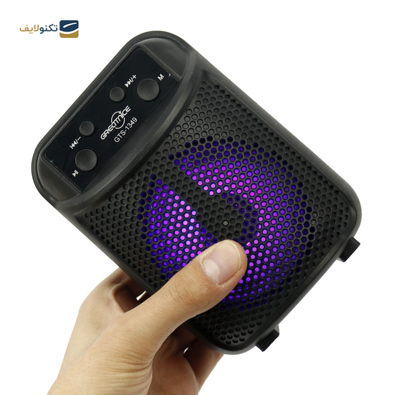 اسپیکر بلوتوثی گریت نایس مدل GTS-1349 - Greatnice GTS-1349 portable Bluetooth speaker