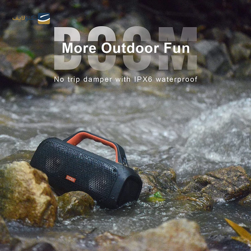 اسپیکر بلوتوثی قابل حمل داس مدل Extreme Boom - Doss Extreme Boom Bluetooth Portable Speaker