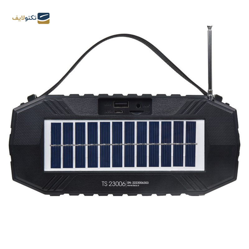 اسپیکر بلوتوثی قابل حمل تسکو مدل TS 23006 - TSCO TS 23006 Bluetooth Portable Speaker