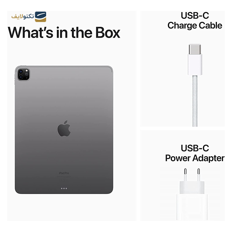 تبلت اپل مدل iPad Pro 12.9 inch 2022 WiFi ظرفیت 256 گیگابایت رم 8 گیگابایت - Apple iPad Pro 12.9 inch 2022 WiFi 256GB Tablet