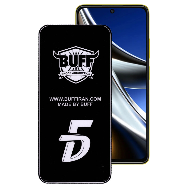 گلس گوشی پوکو X4 پرو بوف 5D مدل F33-G - Buff 5D F33-G Poco X4 Pro Screen Protector