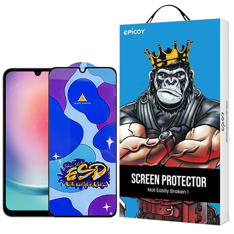 محافظ صفحه نمایش اپیکوی مدل Star ESD مناسب برای گوشی موبایل سامسونگ Galaxy A24 4G/A25/A15 4G/5G /F34 - Epicoy Star ESD Glass Screen Protector For Samsung Galaxy A24 4G/A25/A15 4G/5G /F34