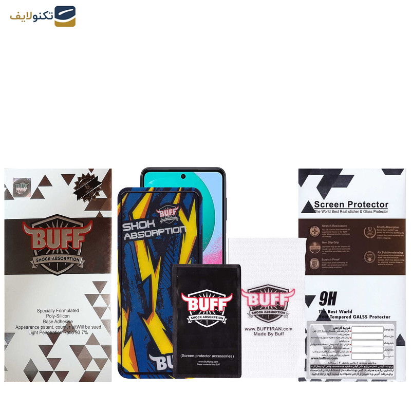 محافظ صفحه نمایش بوف مدل Shock-Shock-G مناسب برای گوشی موبایل سامسونگ Galaxy M54 - M53 - M52 5G - M51 - M62 - F62 - F54 - Buff Shock-Shock-G Glass Screen Protector For Samsung Galaxy M54 - M53 - M52 5G - M51 - M62 - F62 - F54