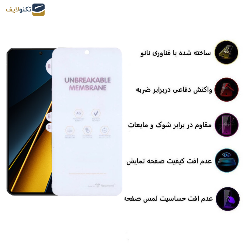 محافظ صفحه نمایش مات اپیکوی مدل Hydrogel-Matte مناسب برای گوشی موبایل شیائومی Xiaomi Poco X6 Pro- X6- M6 Pro - Epicoy Hydrogel-Matte Glass Screen Protector For Xiaomi Poco X6 Pro- X6- M6 Pro