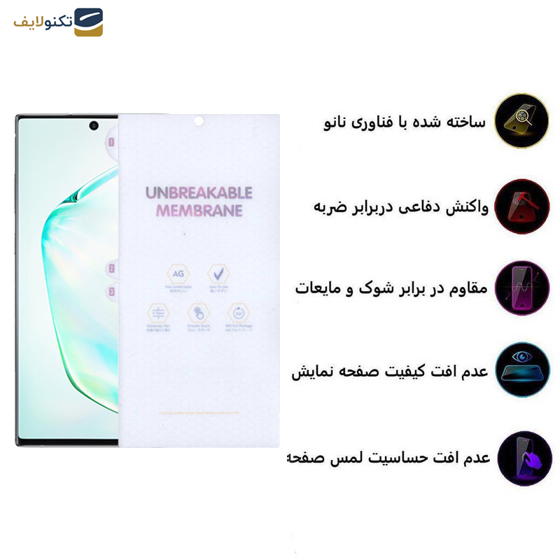 محافظ صفحه نمایش مات اپیکوی مدل Hydrogel-Matte مناسب برای گوشی موبایل سامسونگ Galaxy Note10 Plus - Epicoy Hydrogel-Matte Screen Protector For Samsung Galaxy Note10 Plus