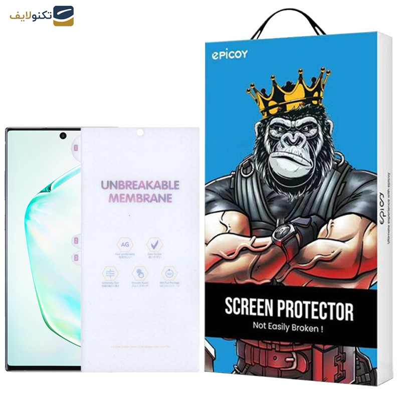 محافظ صفحه نمایش مات اپیکوی مدل Hydrogel-Matte مناسب برای گوشی موبایل سامسونگ Galaxy Note10 Plus - Epicoy Hydrogel-Matte Screen Protector For Samsung Galaxy Note10 Plus
