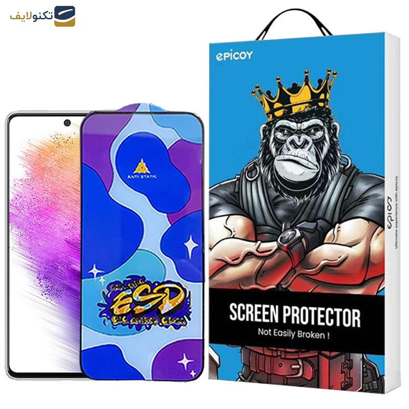محافظ صفحه نمایش اپیکوی مدل Star ESD مناسب برای گوشی موبایل سامسونگ Galaxy A73 5G-A72-A71-M54-M53-M52 5G-M51 - Epicoy Star ESD Glass Screen Protector For Samsung Galaxy A73 5G-A72-A71-M54-M53-M52 5G-M51