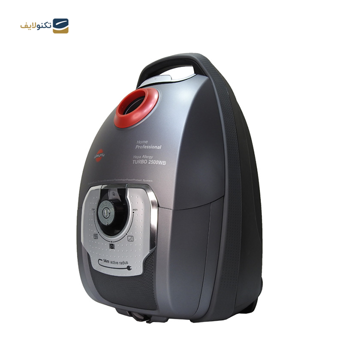 جاروبرقی پارس خزر مدل Turbo 2500WB - Pars Khazar Turbo 2500WB Vacuum Cleaner