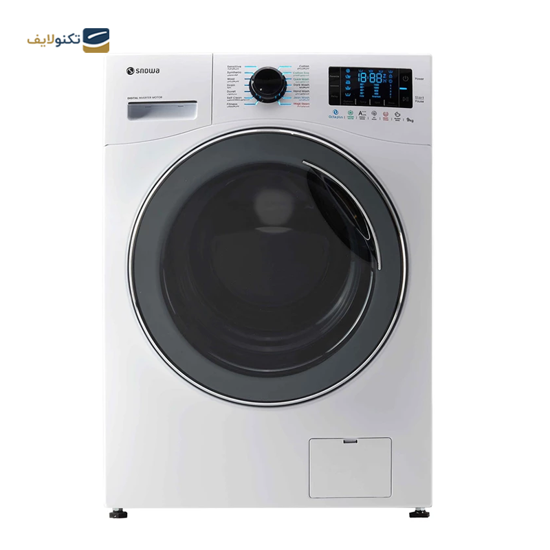 ماشین لباسشویی اسنوا 9 کیلویی سری اکتا پلاس مدل SWM-94S51 - Snowa Octa plus Series SWM-94S51 Washing Machine