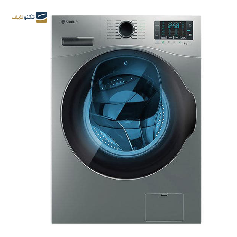 ماشین لباسشویی اسنوا 8 کیلویی سری واش این واش مدل SWM-84617 - Snowa wash-in-wash Series SWM-84617 Washing Machine